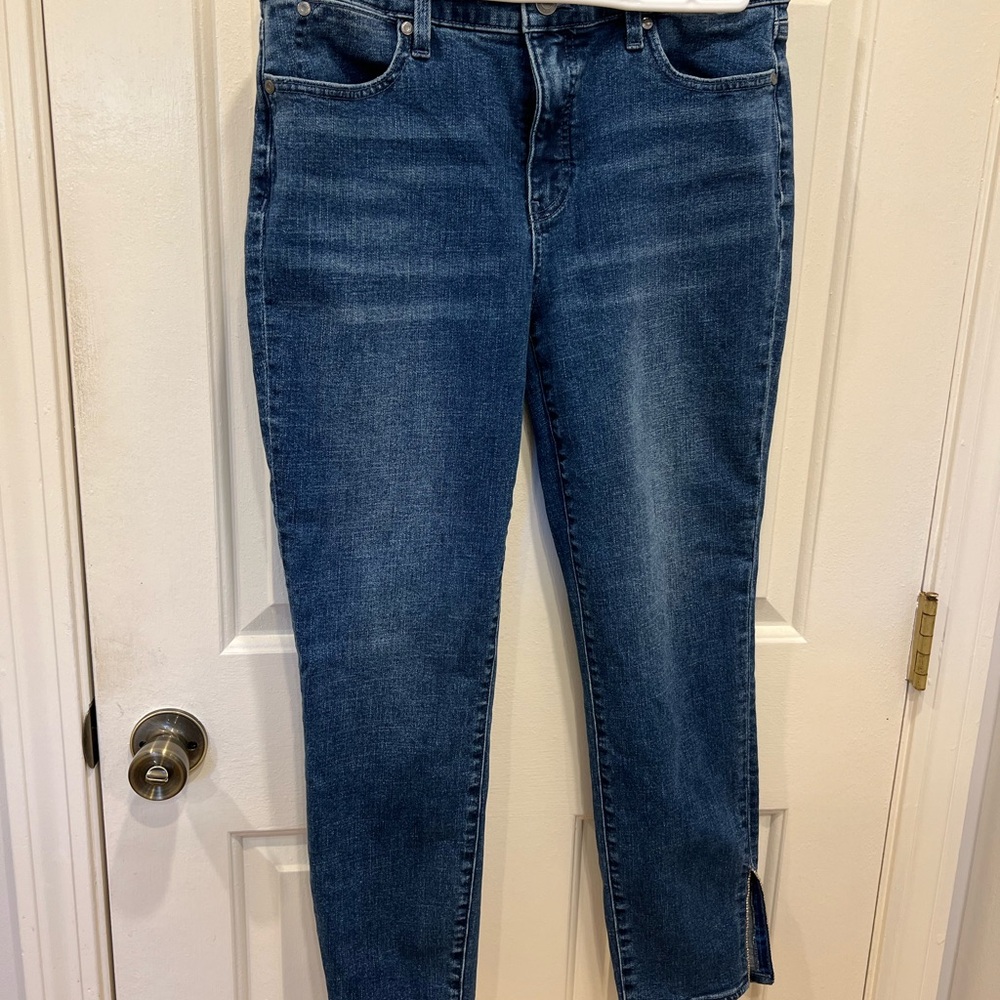 Talbots Dark Blue Ankle Jeans